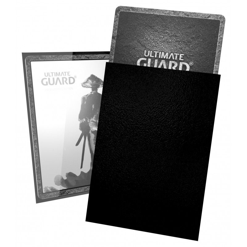 Ultimate Guard Katana Japanese Size Sleeves Black 60 pack