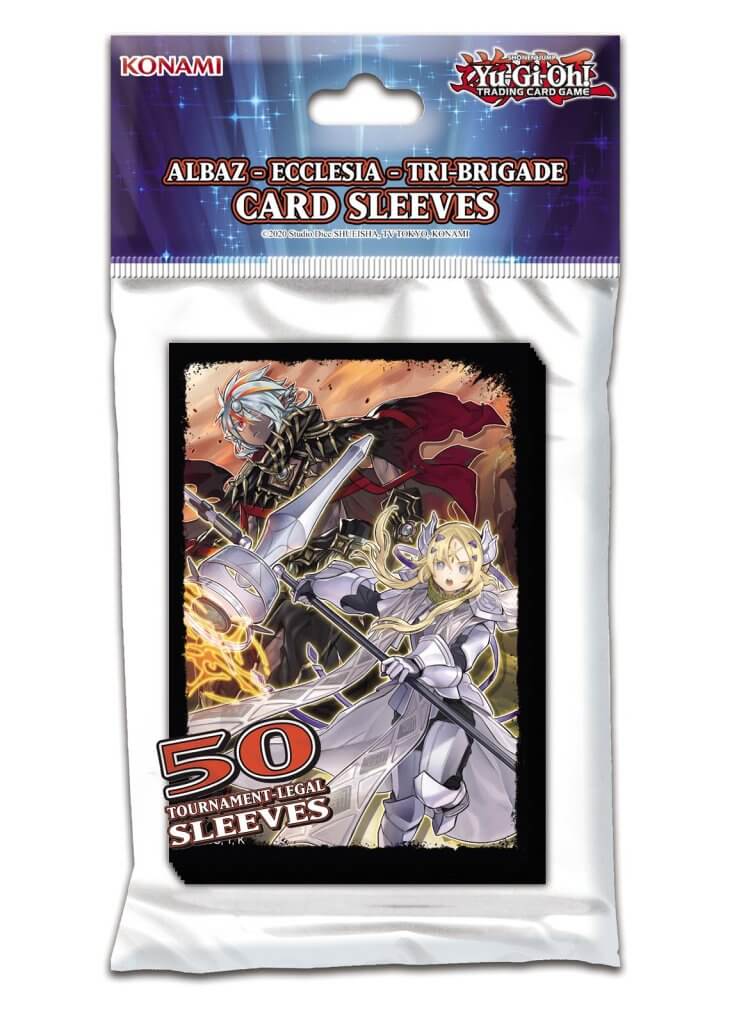 Yu-Gi-Oh! Albaz, Ecclesia & Tri-Brigade Card Sleeves 50 pack