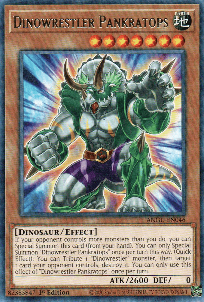 Dinowrestler Pankratops - Ancient Guardians - ANGU-EN046