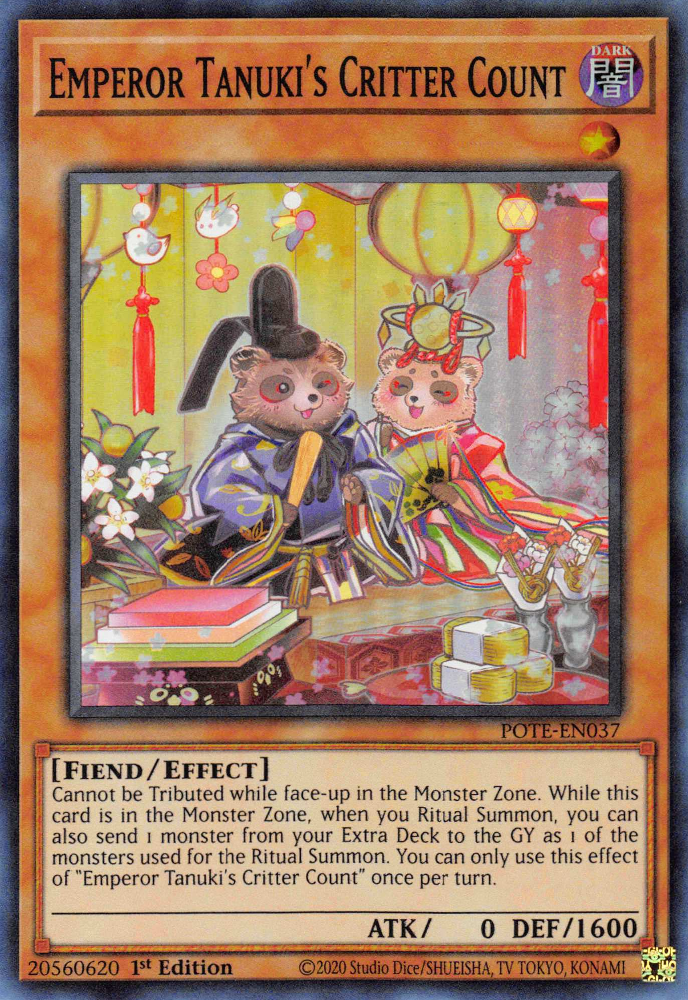 Emperor Tanuki's Critter Count - Power of the Elements - POTE-EN037