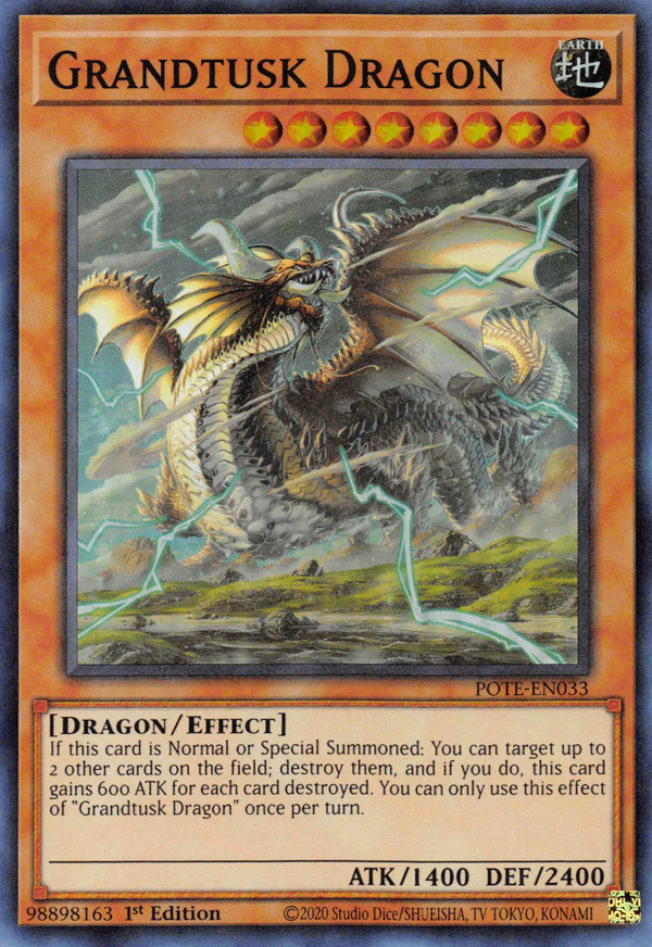 Grandtusk Dragon - Power of the Elements - POTE-EN033