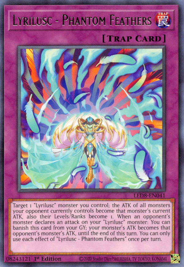 Lyrilusc - Phantom Feathers - Legendary Duelists: Synchro Storm - LED8-EN041