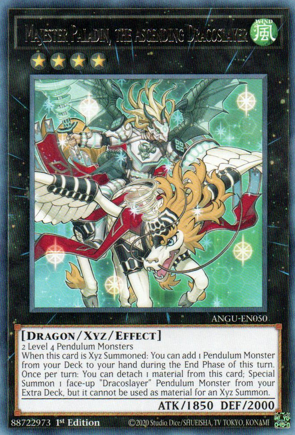 Majester Paladin, the Ascending Dracoslayer - Ancient Guardians - ANGU-EN050