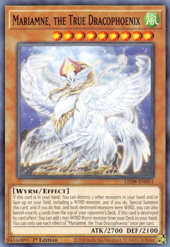 Mariamne, the True Dracophoenix - Legendary Duelists: Synchro Storm - LED8-EN051