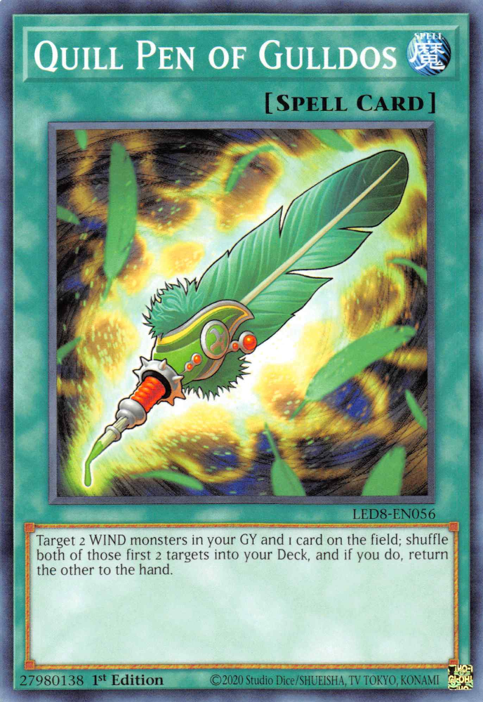 Quill Pen of Gulldos - Legendary Duelists: Synchro Storm - LED8-EN056