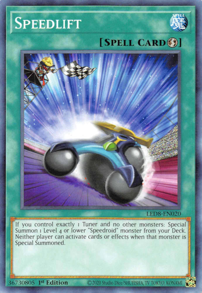 Speedlift - Legendary Duelists: Synchro Storm - LED8-EN020